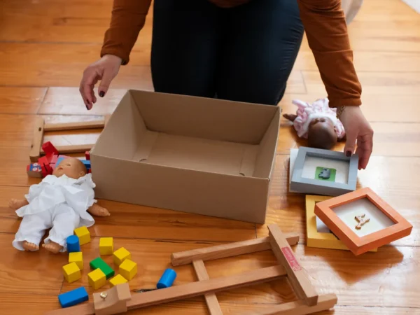 Como organizar brinquedos infantil sem estresse