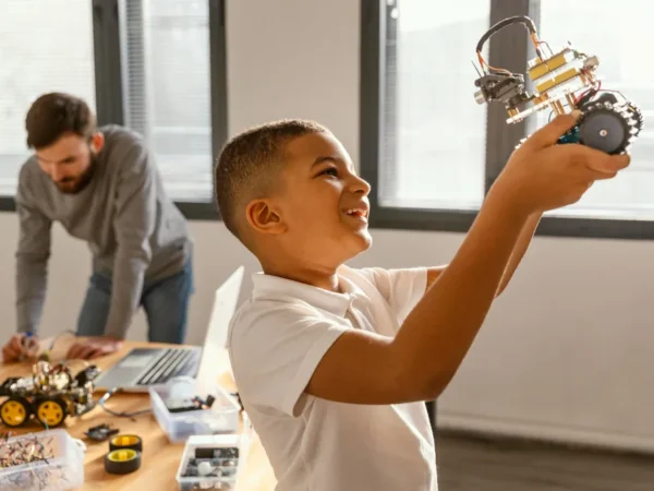 Como os brinquedos STEM desenvolvem habilidades
