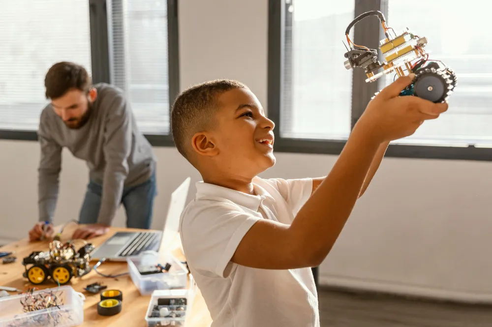 Como os brinquedos STEM desenvolvem habilidades