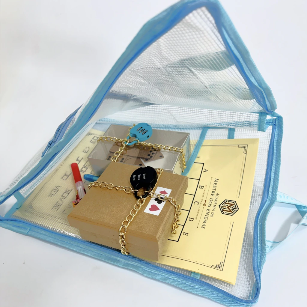 kit escape room mestre dos enigmas dia das crianças